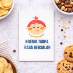 Fridge Magnet Kulkas Rectangle Kata Kata Lucu 02 size 54 x 78 cm